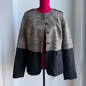 Banana Republic Heritage Brown and Black Blazer Size 12